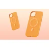 Baseus Fauxther Series mágneses tok iPhone 15 Plus (narancssárga) thumbnail