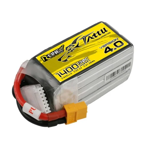 Tattu R-Line 4.0 1400mAh 22.2V 130C 6S1P XT60 akkumulátor - 2