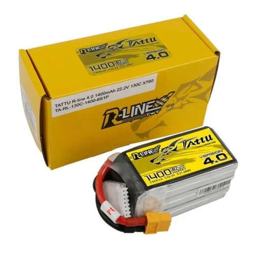 Tattu R-Line 4.0 1400mAh 22.2V 130C 6S1P XT60 akkumulátor - 4