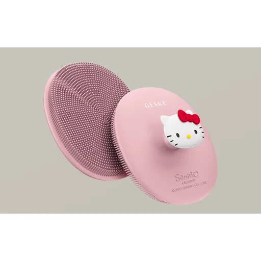Geske 3 az 1-ben Okos arctisztító kefe (Hello Kitty rózsaszín) - 4
