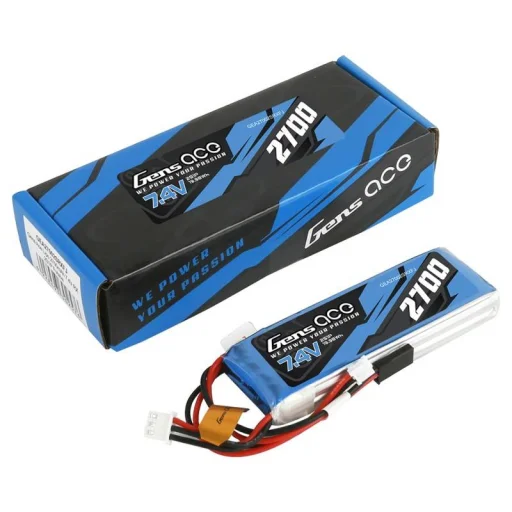 Gens Ace 2700mAh 7.4V 1C 2S1P akkumulátor - 5