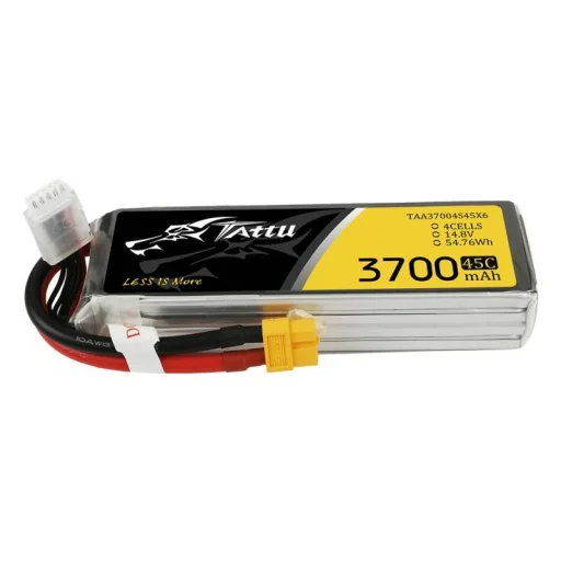 Tattu 3700mAh 14.8V 45C 4S1P akkumulátor - 1