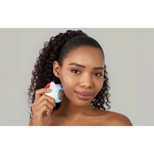 Geske 8 az 1-ben Okos Szónikus hideg meleg arcvasaló (Hello Kitty gyöngyház) - 5