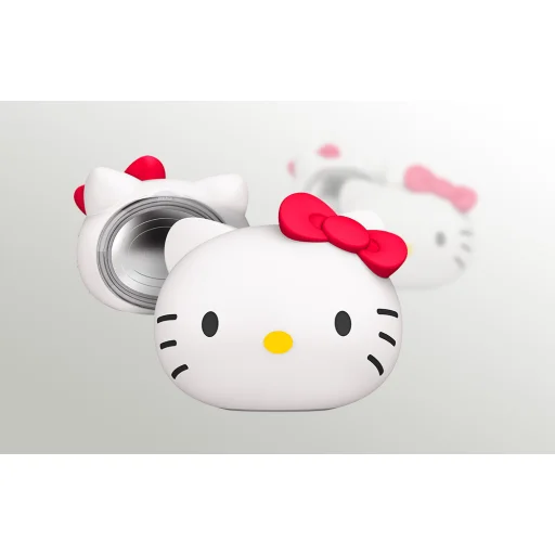 Geske 8 az 1-ben Okos Szónikus hideg meleg arcvasaló (Hello Kitty gyöngyház) - 8