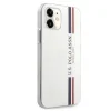 US Polo USHCP12SPCUSSWH iPhone 12 mini 5,4" fehér Tricolor Collection tok thumbnail