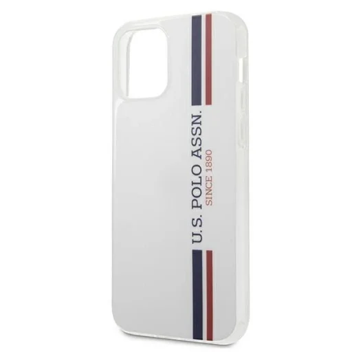 US Polo USHCP12SPCUSSWH iPhone 12 mini 5,4" fehér Tricolor Collection tok - 8