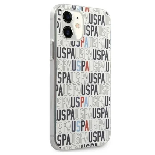 US Polo USHCP12SPCUSPA6 iPhone 12 mini 5,4" fehér Logo Mania Kollekció tok - 4
