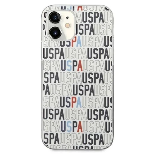 US Polo USHCP12SPCUSPA6 iPhone 12 mini 5,4" fehér Logo Mania Kollekció tok - 3