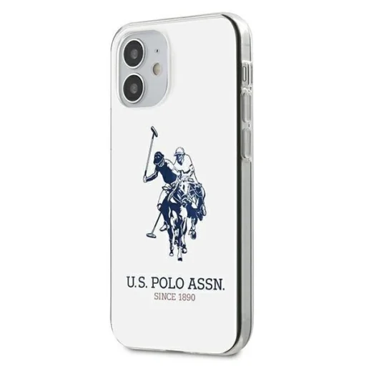 US Polo USHCP12STPUHRWH iPhone 12 mini 5,4" fehér Shiny Big Logo tok - 2