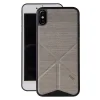 Uniq Transforma Ligne tok iPhone X / XS - szürke