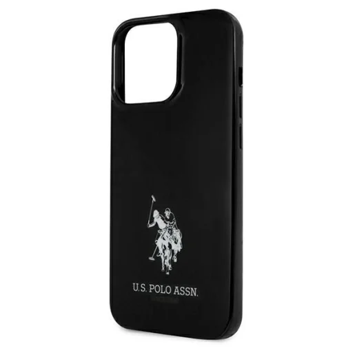 US Polo USHCP13LUMHK iPhone 13 Pro / 13 6.1" fekete/fekete kemény tok Horses Logo - 6