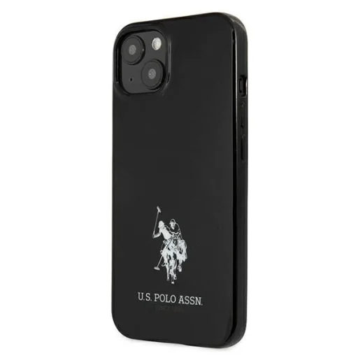 US Polo USHCP13SUMHK iPhone 13 mini 5.4" fekete/fekete kemény tok Horses Logo - 2