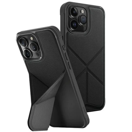 Uniq Transforma Magclick töltő tok iPhone 15 Pro Max - fekete - 1