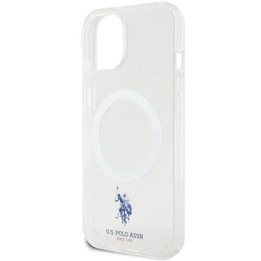 US Polo USHMP15SUCIT iPhone 15 6.1" átlátszó MagSafe Collection tok - 6