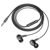 Borofone Earphones BM92 Refined, mikrofonnal, fekete thumbnail