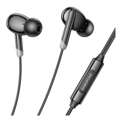 Borofone fülhallgatók BM92 mikrofonnal Type C fekete