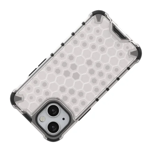 Honeycomb tok páncél borítással és TPU kerettel iPhone 13 mini zöld - 7