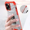Crystal Ring tok Kickstand Tough Rugged tok iPhone 12 Pro piros thumbnail