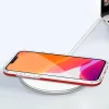 Clear 3in1 tok iPhone 13 Pro Max Frame Cover Gel Piros thumbnail