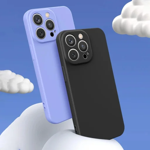 iPhone 14 Plus szilikon tok rózsaszín tok - 7