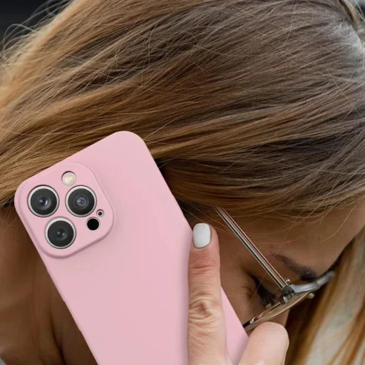 iPhone 13 Pro szilikon tok menta zöld színben szilikon tok - 10