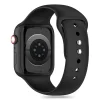 Tech-Protect Szilikon Szíj Apple Watch 4 / 5 / 6 / 7 / 8 / 9 / 10 / 11 / SE / Ultra 1 / 2 (42 / 44 / 45 / 49 mm) - Fekete thumbnail