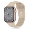 Tech-Protect Szilikon Szíj Apple Watch 4 / 5 / 6 / 7 / 8 / 9 / 10 / 11 / SE / Ultra 1 / 2 (42 / 44 / 45 / 49 mm) - Barna