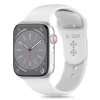 Tech-Protect szilikon szíj Apple Watch 4 / 5 / 6 / 7 / 8 / 9 / SE (38 / 40 / 41 mm) - Fehér thumbnail