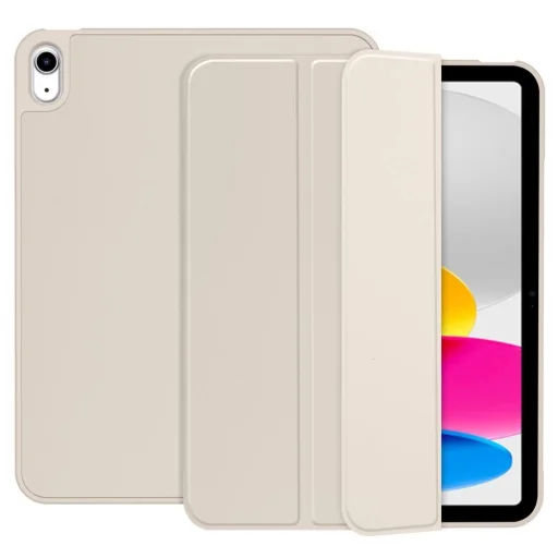 Tech-Protect SC Pen fliptok iPad 10.9 2022 - Bézs - 2