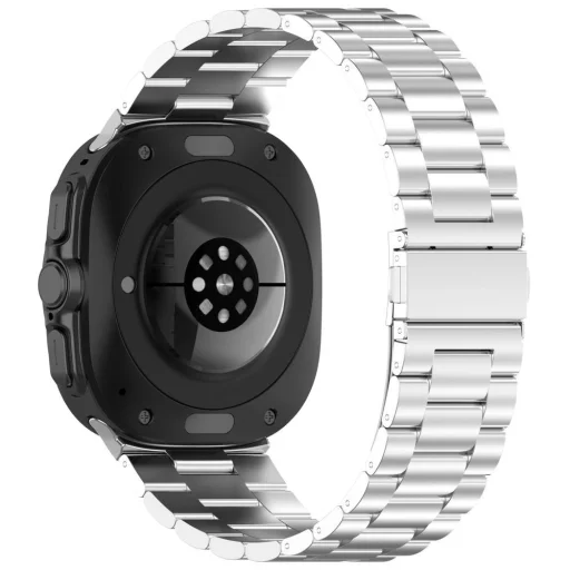 Tech-Protect rozsdamentes acél szíj Samsung Galaxy Watch Ultra 2024-2026 (47mm) - Ezüst - 6