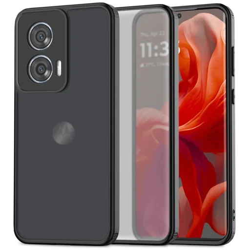 Tech-Protect MagMat tok Motorola Moto G85 5G - Matt Fekete - 1