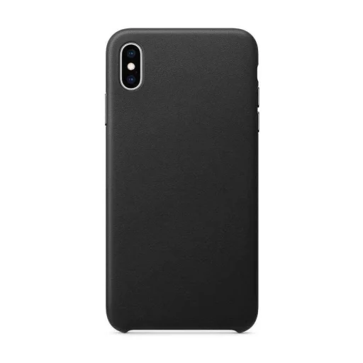 ECO bőr telefontok iPhone 12 Pro Max fekete - 2