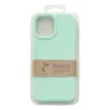 Eco Case tok iPhone 11 Pro Max-hoz, szilikon tok, menta színű - 3