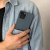 Eco Case tok iPhone 11 Pro Max-hoz, szilikon tok, menta színű - 8