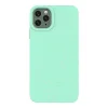 Eco Case tok iPhone 11 Pro Max-hoz, szilikon tok, menta színű