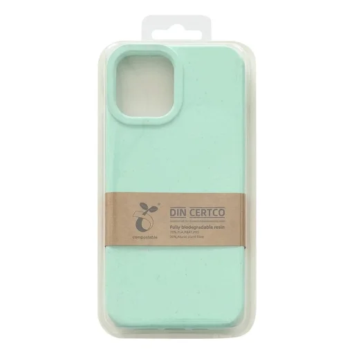 Eco Case tok iPhone 11 Pro Max-hoz, szilikon tok, menta színű - 3