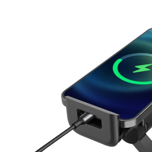 Tech-Protect V2 autós tartó teleszkópos fejtámlához telefonhoz/tablethez - fekete - 7