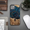 Bewood Unique MagSafe Neptun fa és gyanta tok iPhone 14 Plus - Sötétkék és Fekete thumbnail