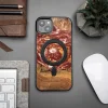 Bewood Unique MagSafe Mars Wood és Resin tok iPhone 15 Plus - Piros és Fehér thumbnail