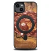 Bewood Unique MagSafe Mars Wood és Resin tok iPhone 15 Plus - Piros és Fehér thumbnail