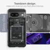  Google Pixel 8 sötétszürke (Zero One minta) Spigen Ultra Hybrid tok thumbnail
