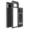  Google Pixel 8 sötétszürke (Zero One minta) Spigen Ultra Hybrid tok thumbnail
