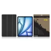 Tactical Book Tri Fold fliptok iPad Air 13 2024/Pro 12.9 2021 Fekete thumbnail