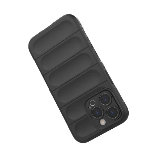 Magic Shield Case tok iPhone 13 Pro Max-hoz rugalmas páncélozott tok sötétkék - 3