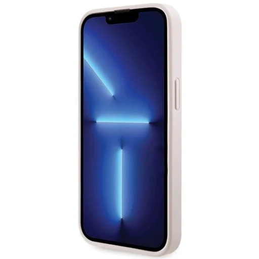 Guess GUHCP14XP4TDSCPP tok iPhone 14 Pro Max 6.7" - rózsaszín Crossbody 4G Fém Logó - 5