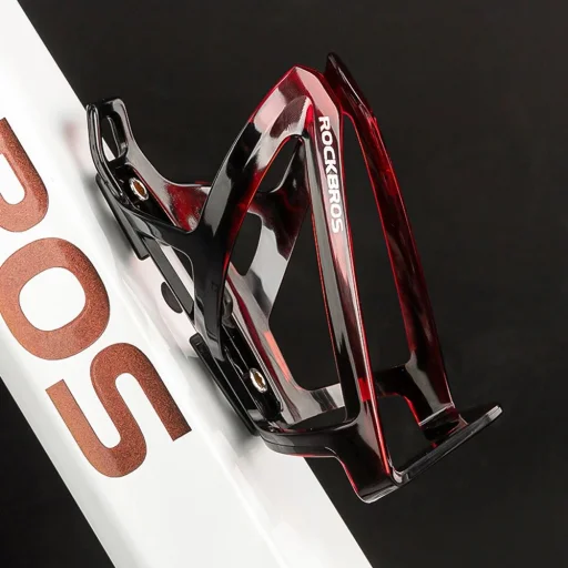 Rockbros FK338 kulacstartó kerékpárhoz - fekete és piros - 5