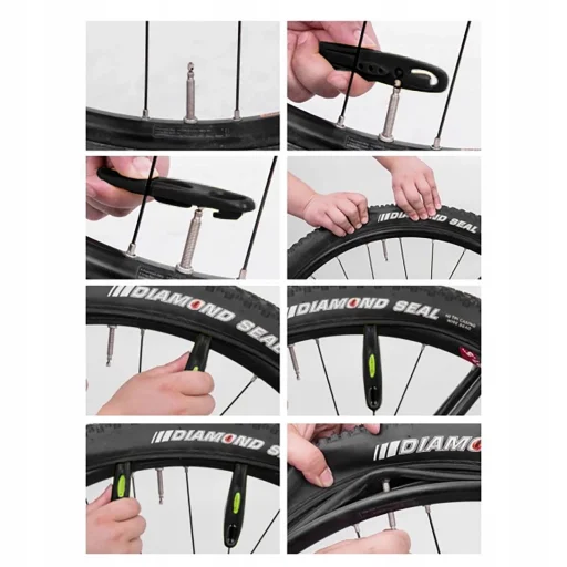 Rockbros QTB004 gumi leszedő készlet - fekete (2 db a készletben) - 3