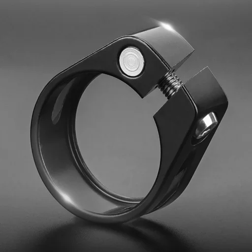 Rockbros 41210091001 kerékpár nyeregcső bilincs - fekete - 4