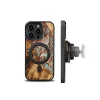 Bewood Unique MagSafe Jupiter fa és gyanta tok iPhone 15 Pro - réz fehér thumbnail