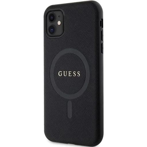 Guess GUHMN61PSAHMCK tok iPhone 11-hez - fekete Saffiano MagSafe - 2
